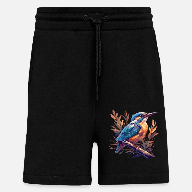Martin-pêcheur Martin-pêcheur - Short bio décontracté fabriqué en UE - SOLID BLACK