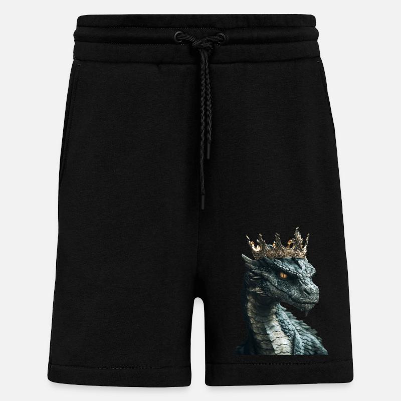 Drachen - Shorts - made by SPREAD - SOLID BLACK
