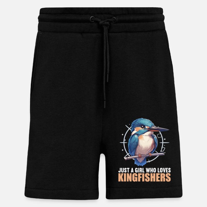 Martin-pêcheur Martin-pêcheur - Short bio décontracté fabriqué en UE - SOLID BLACK