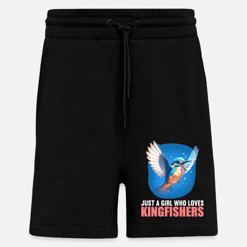 Eisvögel Eisvogel - Shorts - made by SPREAD - SOLID BLACK