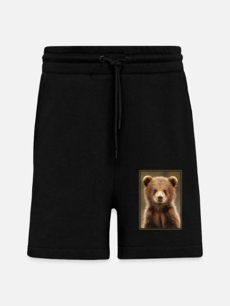 Kodiak Bear Kodiak Bear - Shorts - made by SPREAD - SOLID BLACK