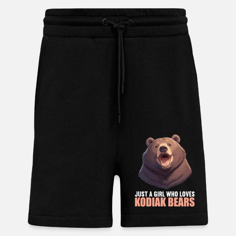 Kodiakbären Kodiakbär - Shorts - made by SPREAD - SOLID BLACK