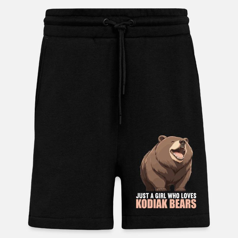 Kodiakbären Kodiakbär - Shorts - made by SPREAD - SOLID BLACK