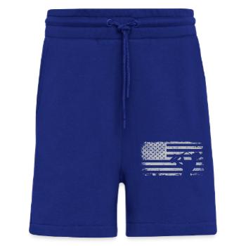 Saxophones American Flag - Shorts - made by SPREAD - Iconic Blue - Front