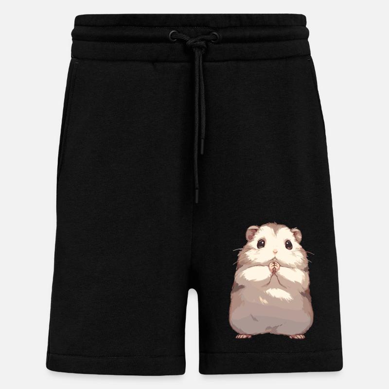 Lemminge Lemming - Shorts - made by SPREAD - SOLID BLACK