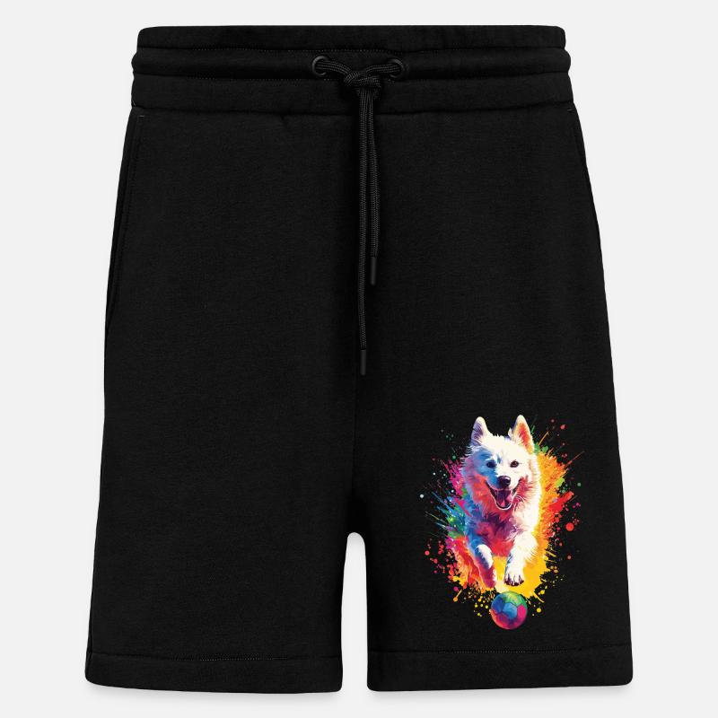 Samojede - Shorts - made by SPREAD - SOLID BLACK