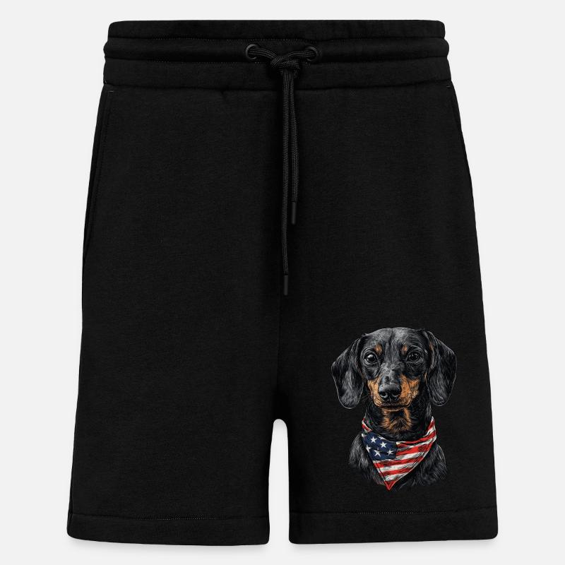 Dackel - Shorts - made by SPREAD - SOLID BLACK
