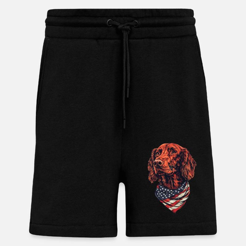 Irish Setter - Shorts - made by SPREAD - SOLID BLACK