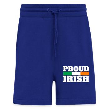 Proud Irish Irland Irische Flagge Stolzer Ire - Shorts - made by SPREAD - Iconic Blue - Vorne