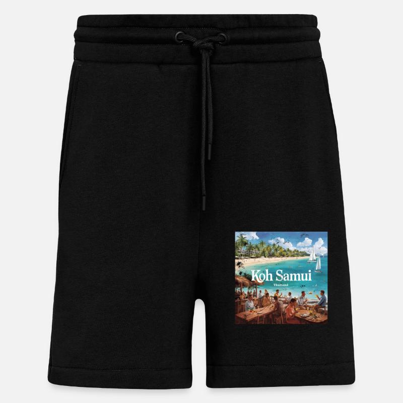 Koh Samui - Shorts - made by SPREAD - SOLID BLACK