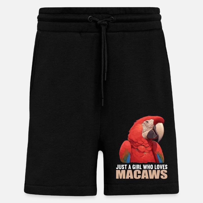 L’ère de l’ara - Short bio décontracté fabriqué en UE - SOLID BLACK