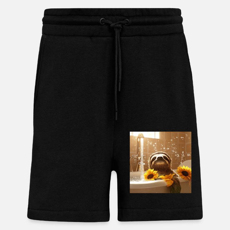 Faultier - Shorts - made by SPREAD - SOLID BLACK