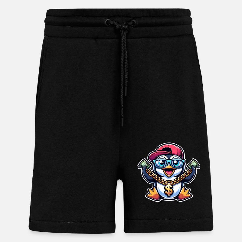Penguin - Shorts - made by SPREAD - SOLID BLACK