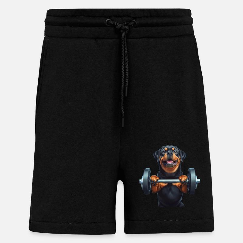 Rottweiler - Shorts - made by SPREAD - SOLID BLACK