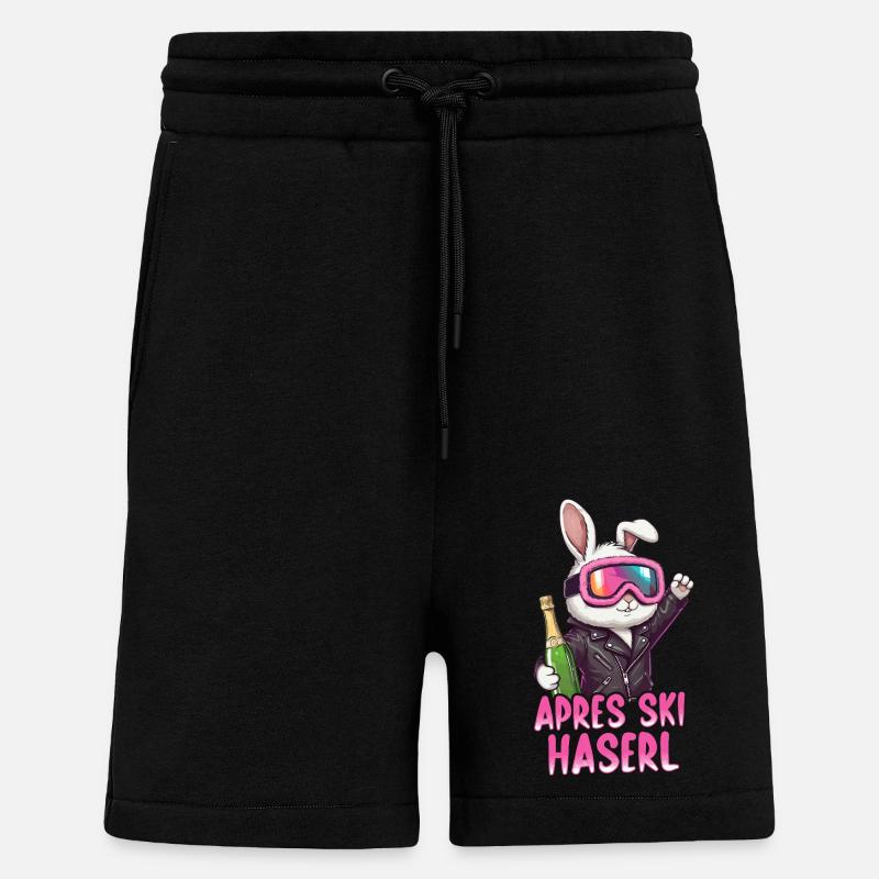 Apres Ski Haserl - Shorts - made by SPREAD - SOLID BLACK