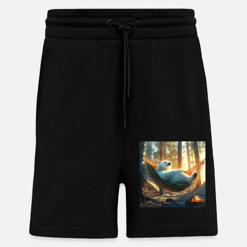 Eisbär - Shorts - made by SPREAD - SOLID BLACK