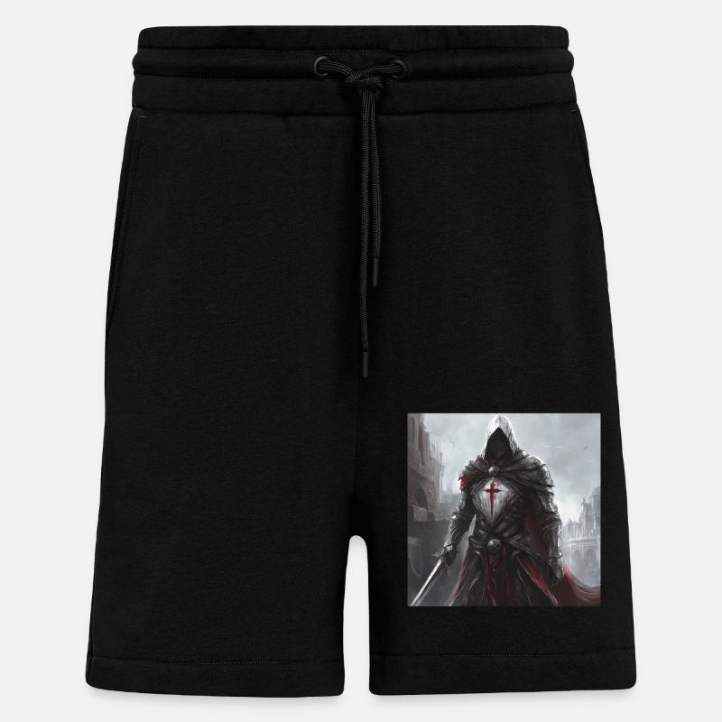 Soldat Krieger - Shorts - made by SPREAD - SOLID BLACK