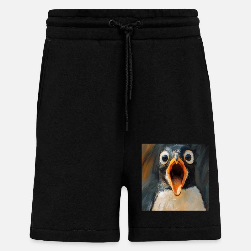 Pinguin - Shorts - made by SPREAD - SOLID BLACK