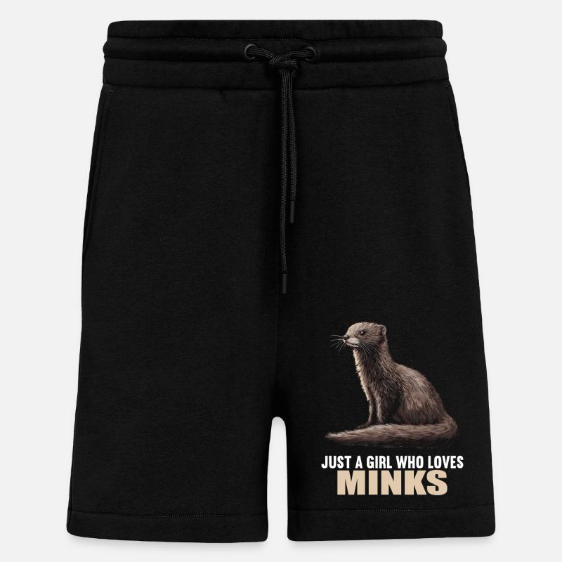 Nerze Nerz - Shorts - made by SPREAD - SOLID BLACK