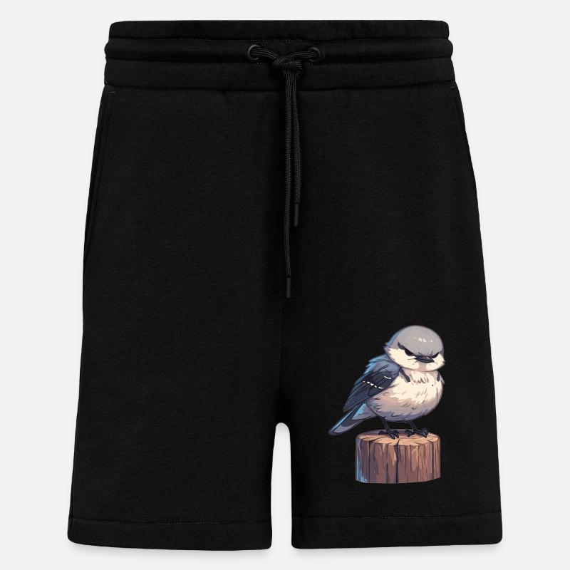 Spottdrosseln Spottdrossel - Shorts - made by SPREAD - SOLID BLACK