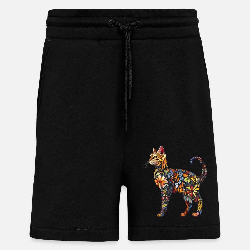Bengalen - Shorts - made by SPREAD - SOLID BLACK