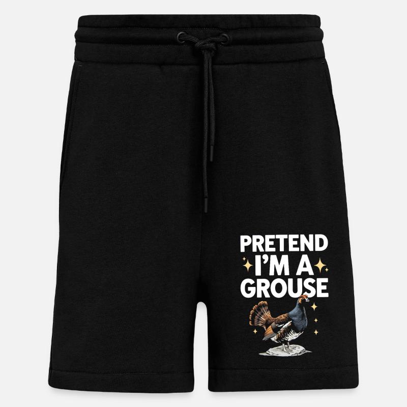 Auerhahn - Shorts - made by SPREAD - SOLID BLACK