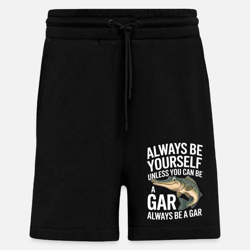 Gar - Shorts - made by SPREAD - SOLID BLACK