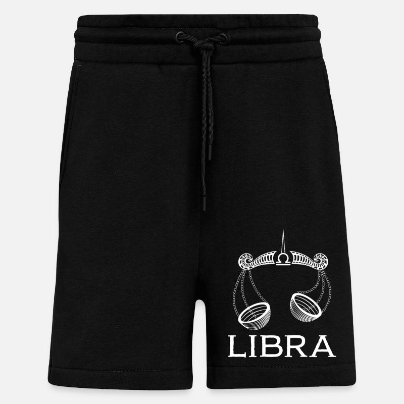 libra1w Zeichenfläche 1 - Shorts - made by SPREAD - SOLID BLACK
