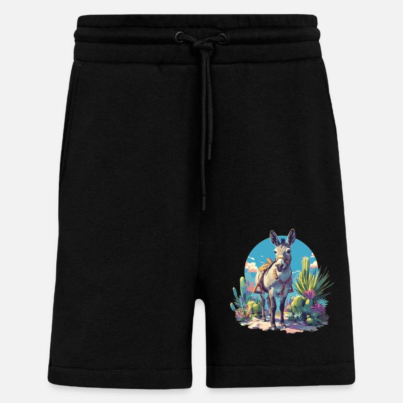 Maultiere Maultier - Shorts - made by SPREAD - SOLID BLACK