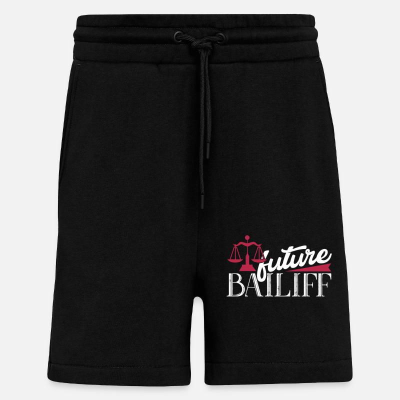 Bailiff Future Bailiff - Shorts - made by SPREAD - SOLID BLACK
