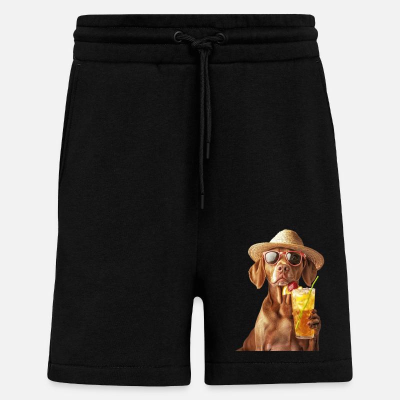 Vizsla - Shorts - made by SPREAD - SOLID BLACK