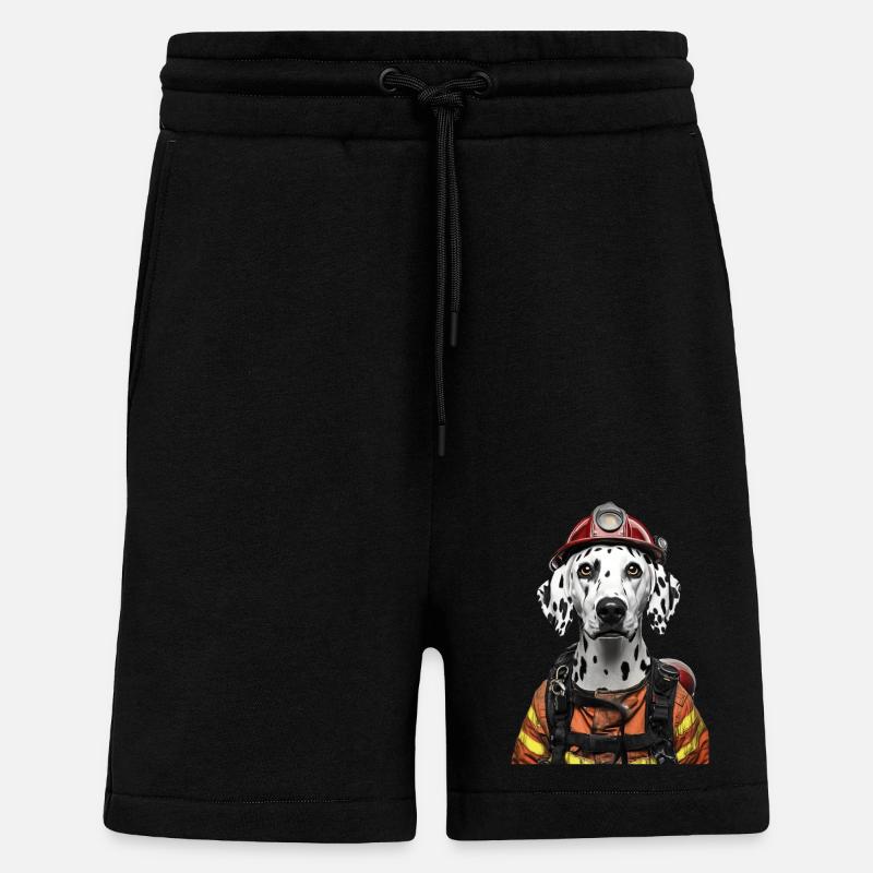 Dalmatiner - Shorts - made by SPREAD - SOLID BLACK