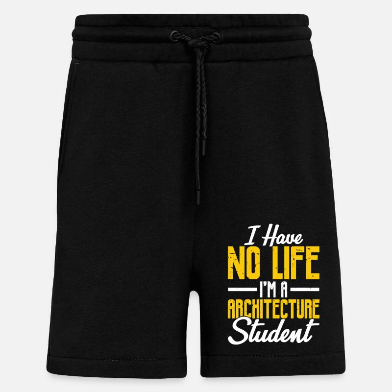 Architekt - Shorts - made by SPREAD - SOLID BLACK