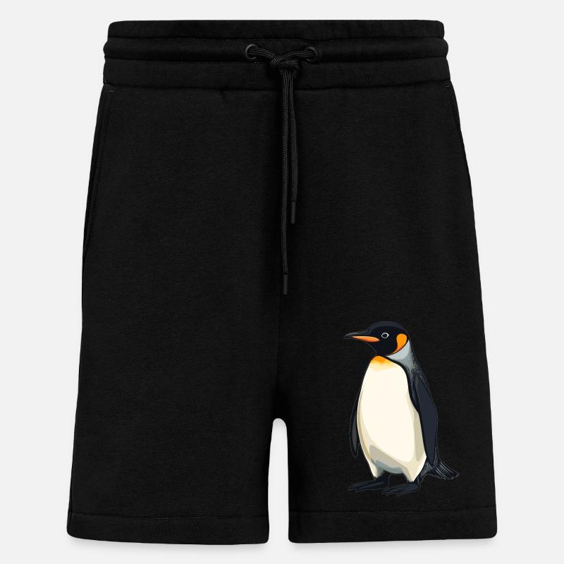 Pingouins Pingouin - Short bio décontracté fabriqué en UE - SOLID BLACK