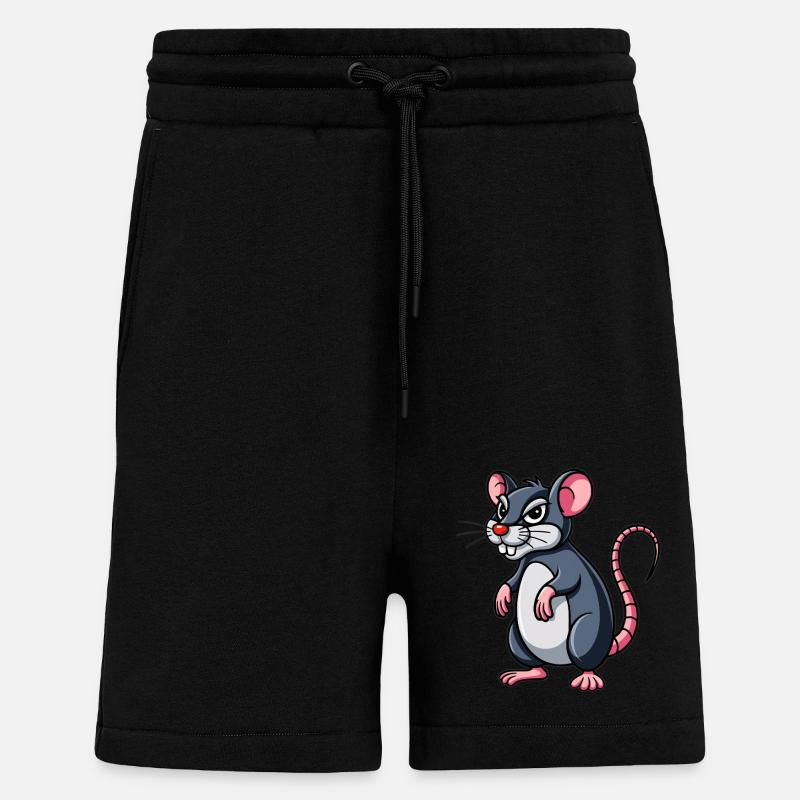 RATTE - Shorts - made by SPREAD - SOLID BLACK