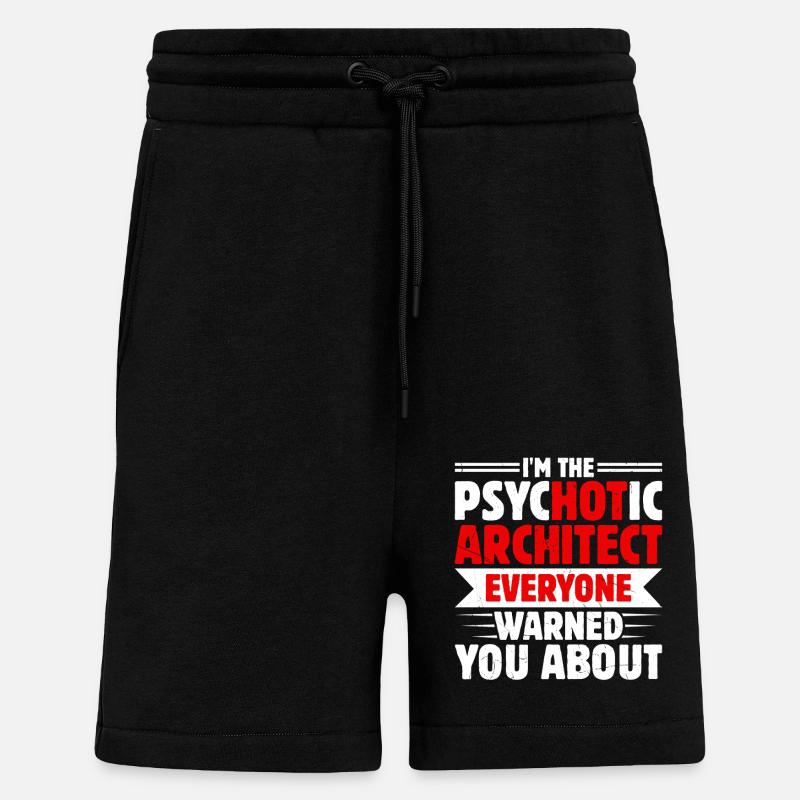 Architekt - Shorts - made by SPREAD - SOLID BLACK