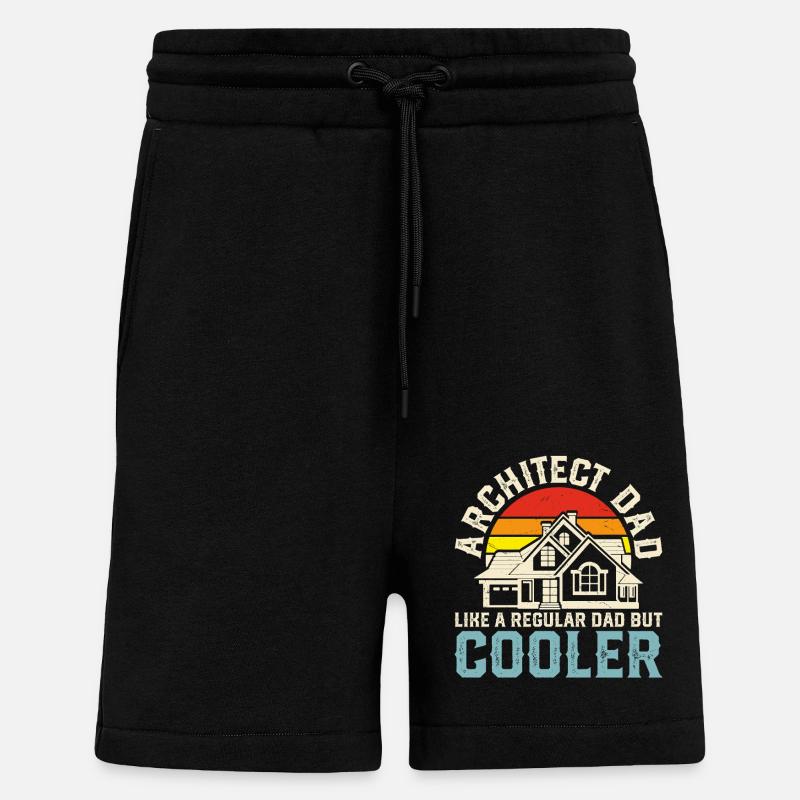 Architekt - Shorts - made by SPREAD - SOLID BLACK