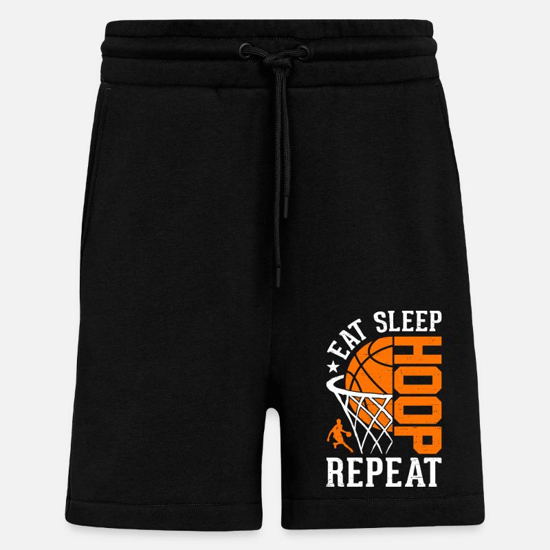 Basketball - Shorts - made by SPREAD - SOLID BLACK