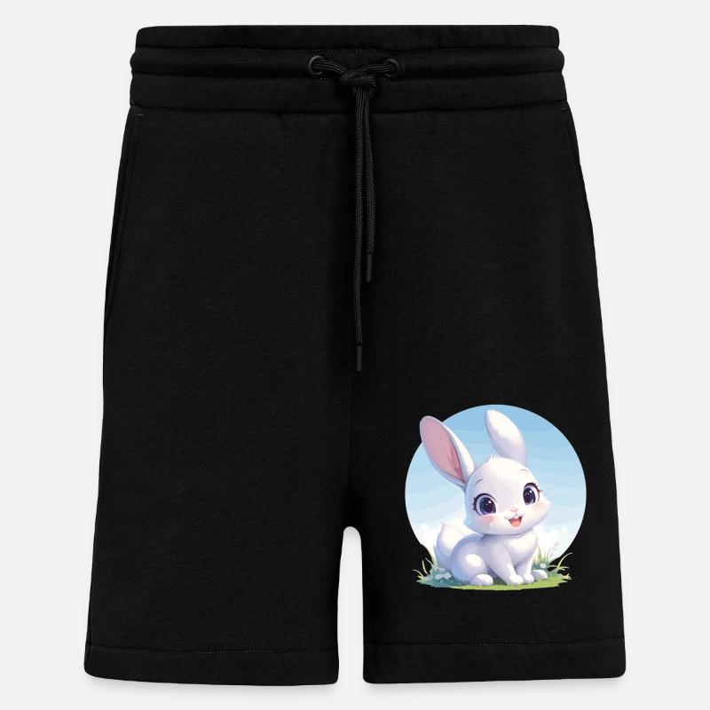 Bunny Bunny - Shorts - made by SPREAD - SOLID BLACK