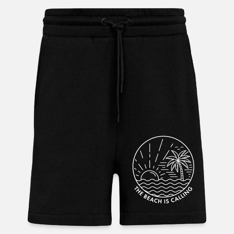 Der Strand ruft - Shorts - made by SPREAD - SOLID BLACK