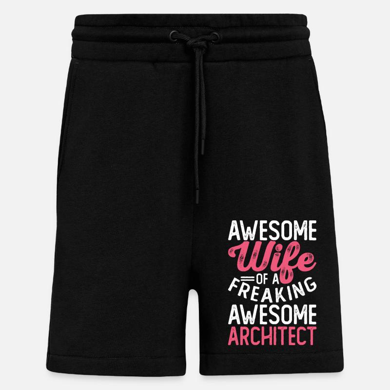 Architect - Shorts - made by SPREAD - SOLID BLACK