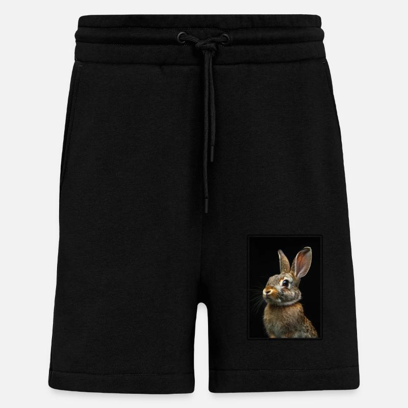 Hasen Hase - Shorts - made by SPREAD - SOLID BLACK