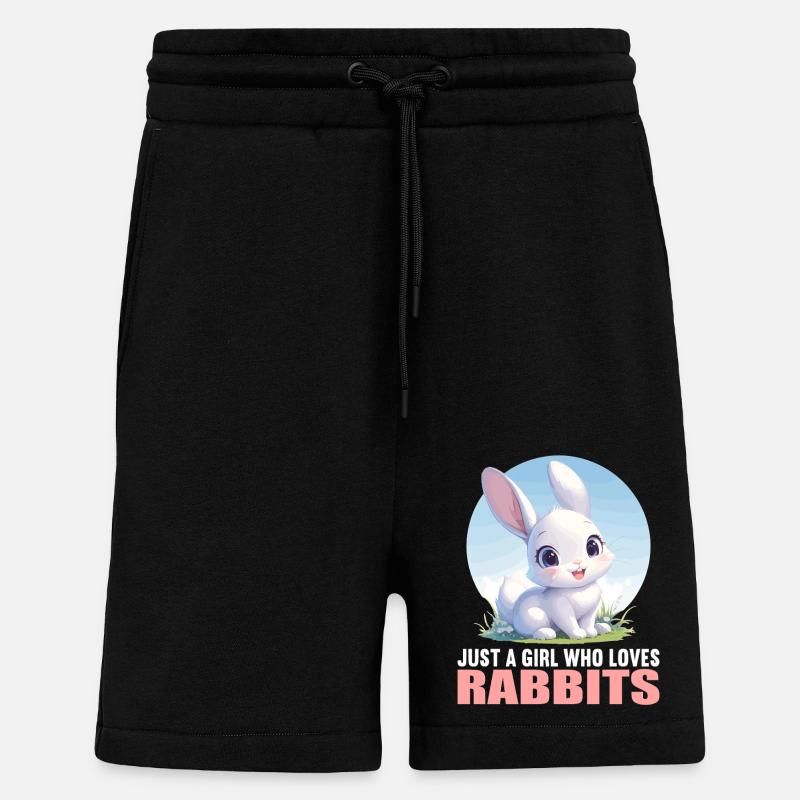 Hasen Hase - Shorts - made by SPREAD - SOLID BLACK