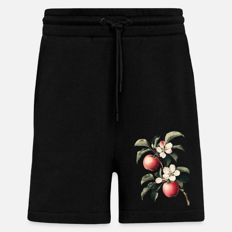 Apfel - Shorts - made by SPREAD - SOLID BLACK