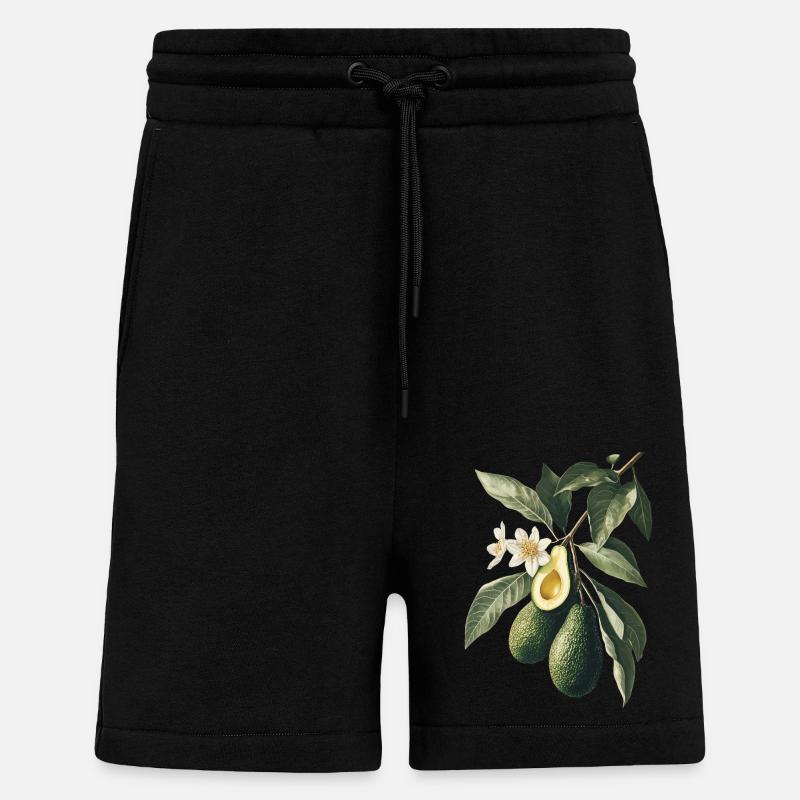 Avocado - Shorts - made by SPREAD - SOLID BLACK