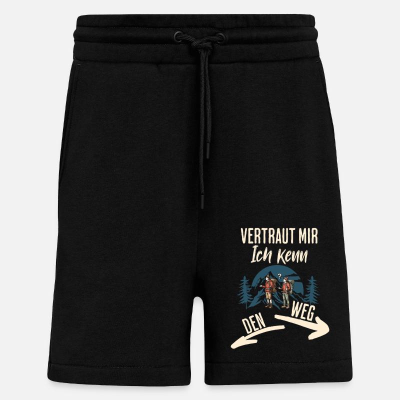 Wander - Shorts - made by SPREAD - SOLID BLACK