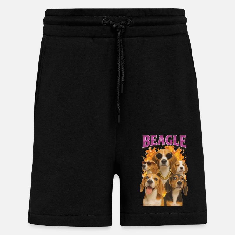 Beagle - Shorts - made by SPREAD - SOLID BLACK