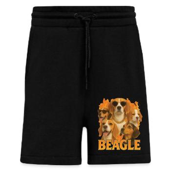 Beagle - Shorts - made by SPREAD - SOLID BLACK - Vorne