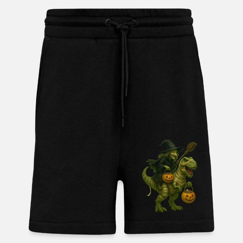 T-Rex - Shorts - made by SPREAD - SOLID BLACK