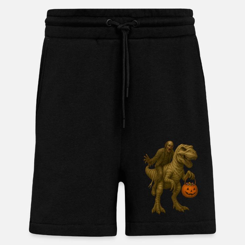 T-Rex - Shorts - made by SPREAD - SOLID BLACK